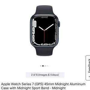 NEW - Apple Watch Series 7 45mm - GPS ONLY
